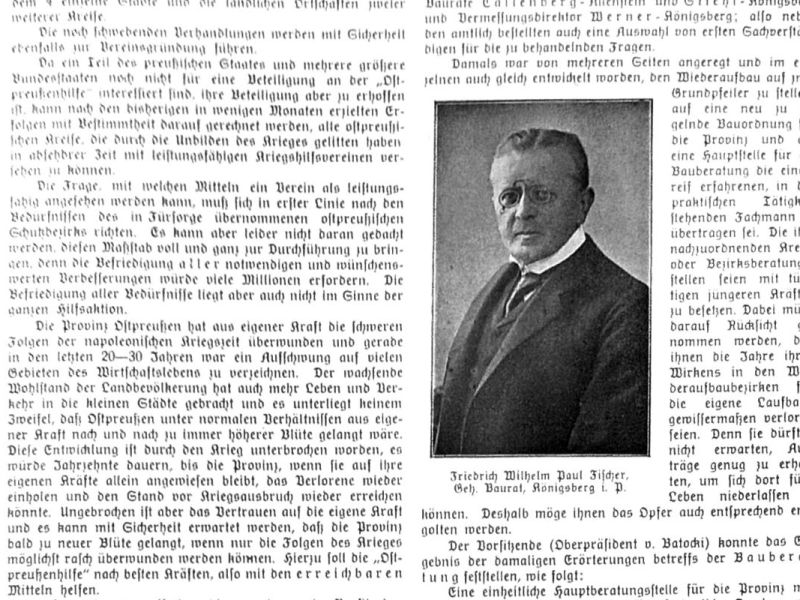 Paul Fischer – portret i&nbsp;nekrolog