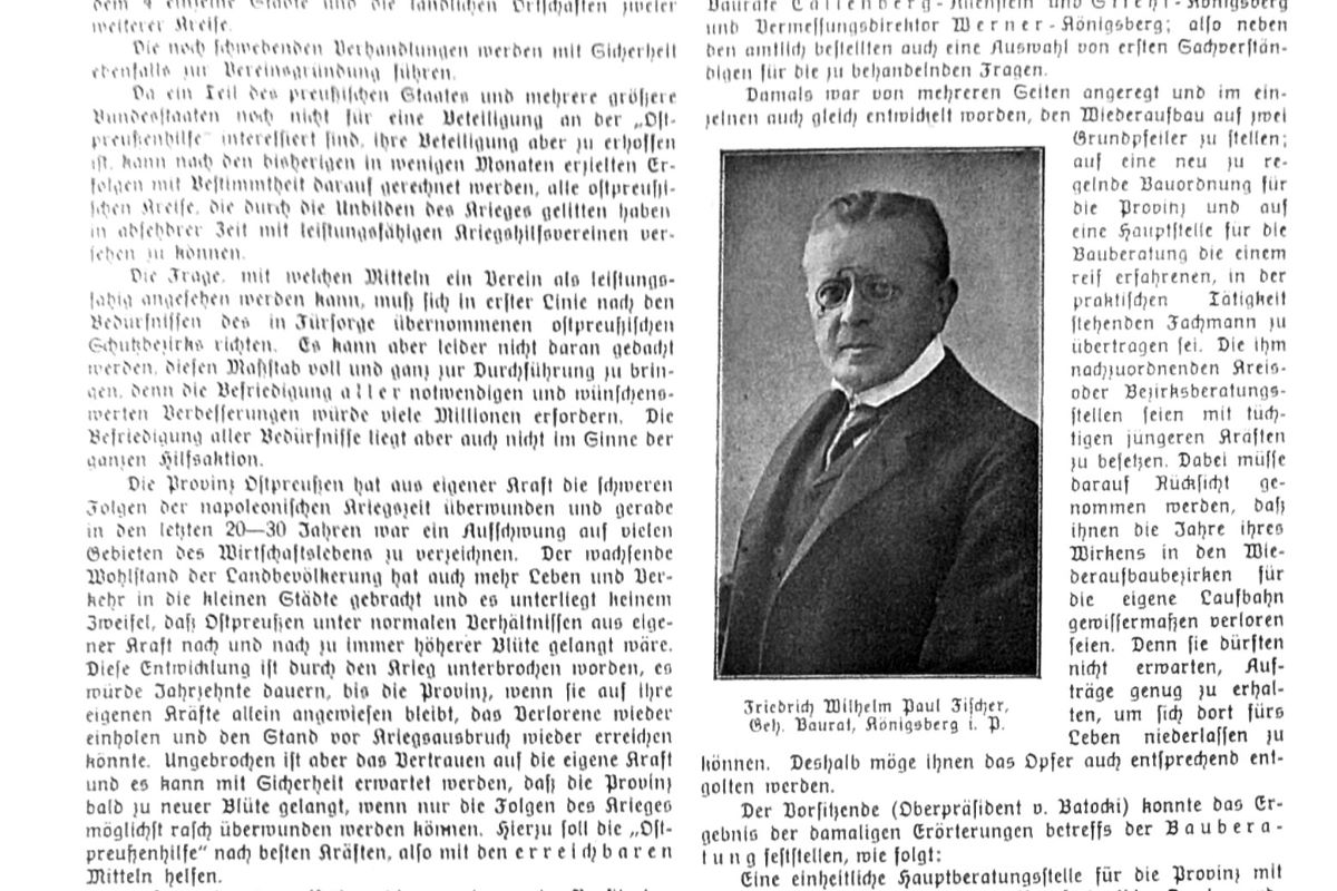 Paul Fischer – portret i&nbsp;nekrolog