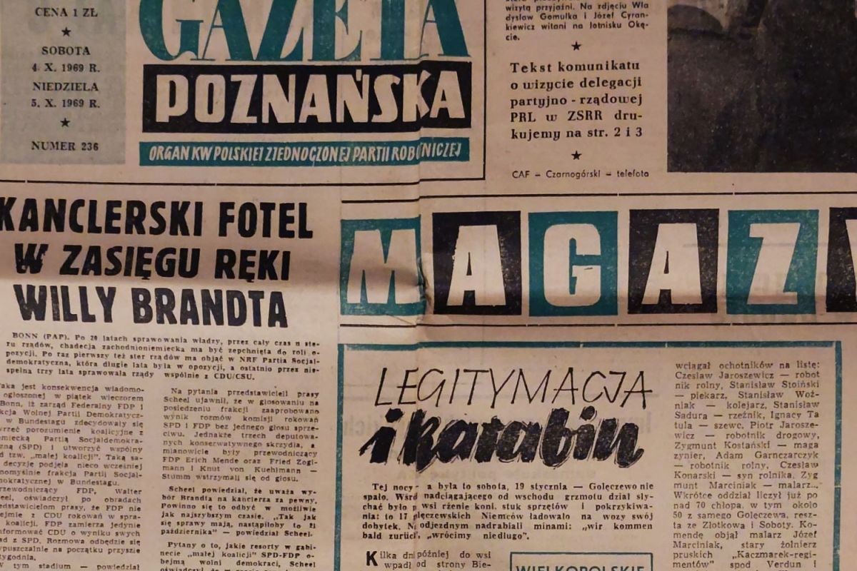 1945: Golęczewianie dobijają hitlerowskiego&nbsp;gada