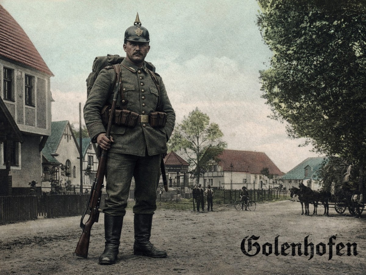 1914: Podoficer Kämpe odwiedza starego ojca w&nbsp;Golęczewie