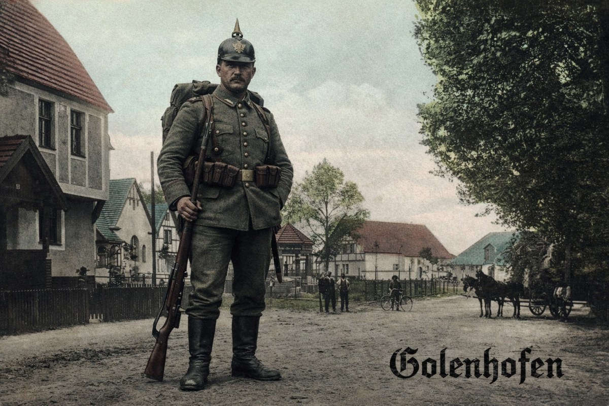 1914: Podoficer Kämpe odwiedza starego ojca w&nbsp;Golęczewie